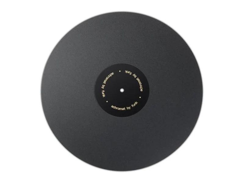 Funk Firm | Tapis pour table tournante Achromat 3mm & 5mm Noir