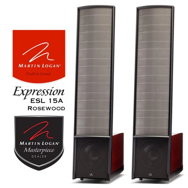 Martin Logan ESL 15 | Enceintes de type colonne électrostatique haut de gamme (paire)