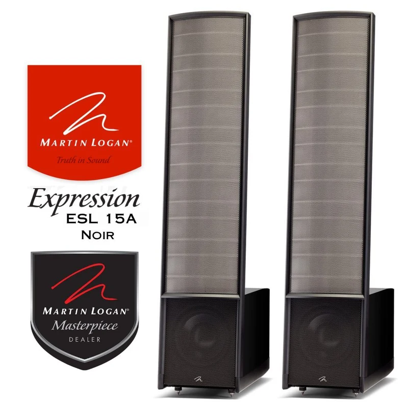 Martin Logan ESL 15 | Enceintes de type colonne électrostatique haut de gamme (paire)
