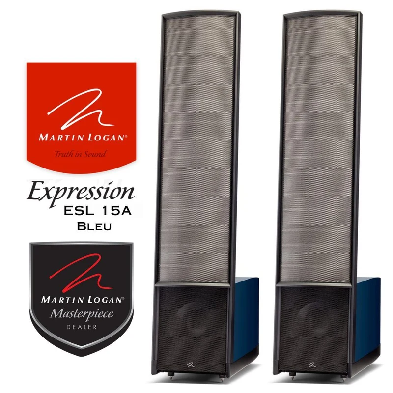 Martin Logan ESL 15 | Enceintes de type colonne électrostatique haut de gamme (paire)