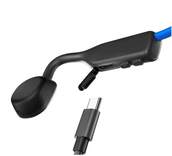 SHOKZ OpenMove | Casque à écouteurs ouverts à conduction osseuse - Bluetooth - 6 heures d'autonomie - Blue Elevation