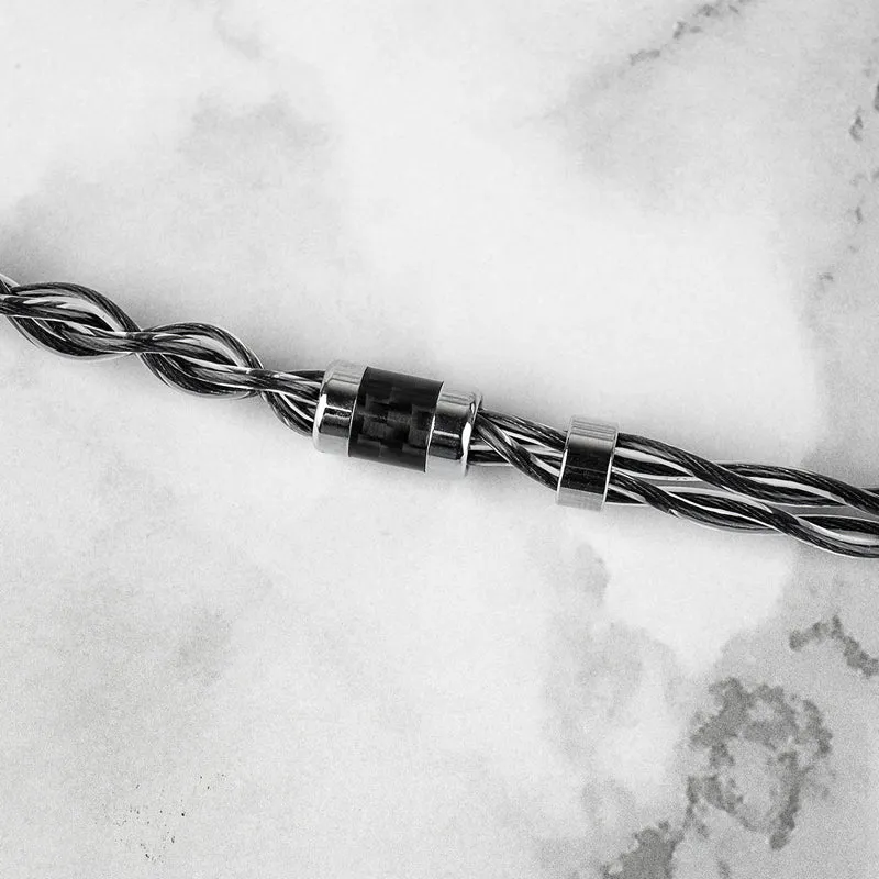 【KBEAR Obsidian】Graphene & 6N OCC Hybrid Conductor Upgraded Cable, 1.2m Long