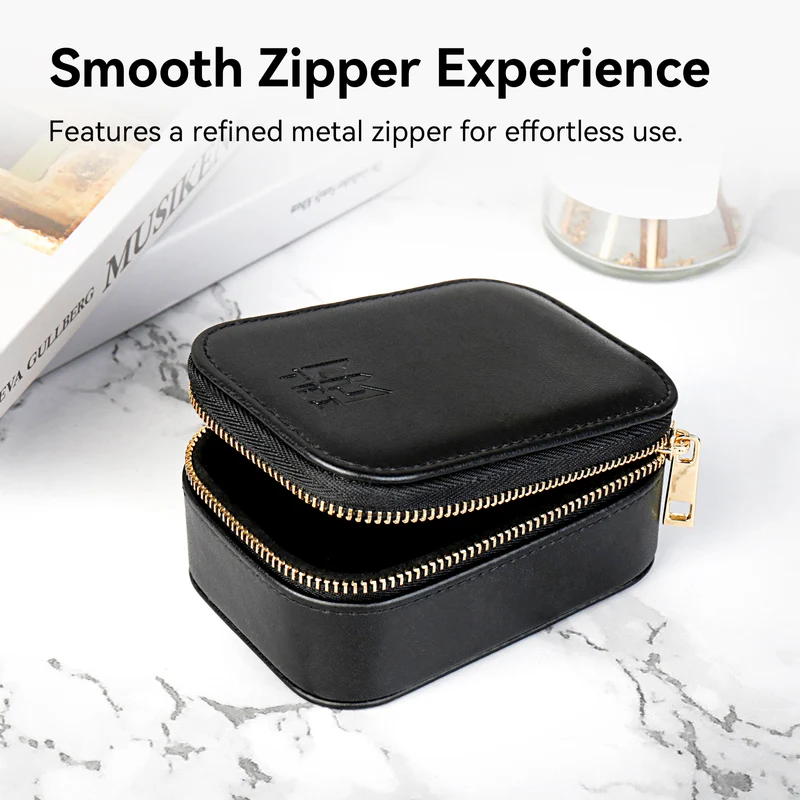 【TRI Xuanwu Case】PU Large Zippered Earphone Storage Case