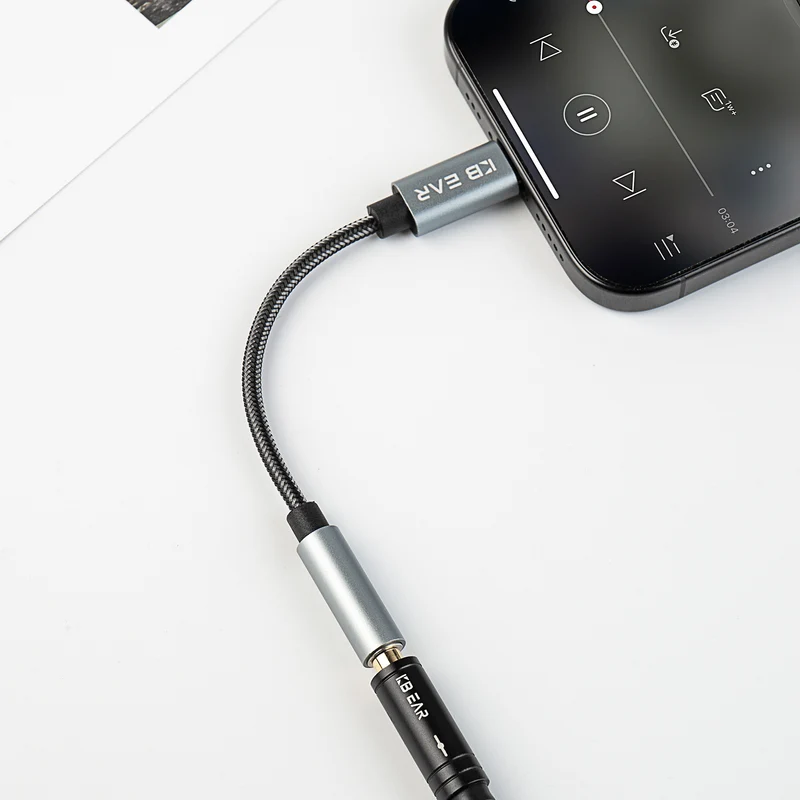 【KBEAR Shadow——Clearance】 Type C to 3.5mm Decoding Adapter HIFI Lossless Sound
