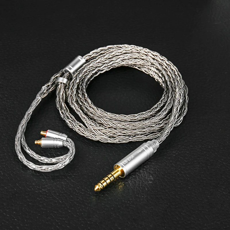 【KBEAR ST24 Plus JunTian】 5N OCC Silver-Plated HiFi Earphone Upgraded Cable Earbuds Cables, 2M Long Cable