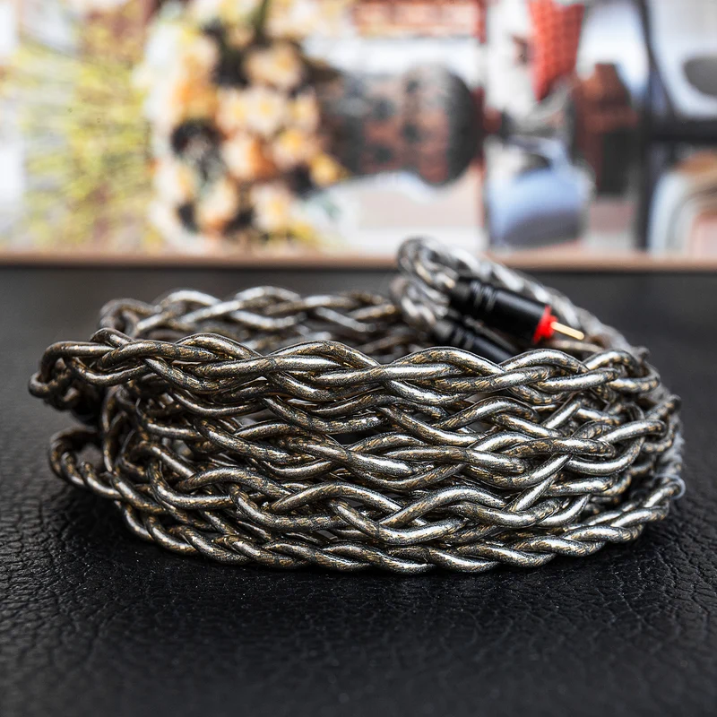 【KBEAR DarkJade——Clearacne】 4 Strands 252 Cores Silver-plated OFC HIFI Upgrade Cable
