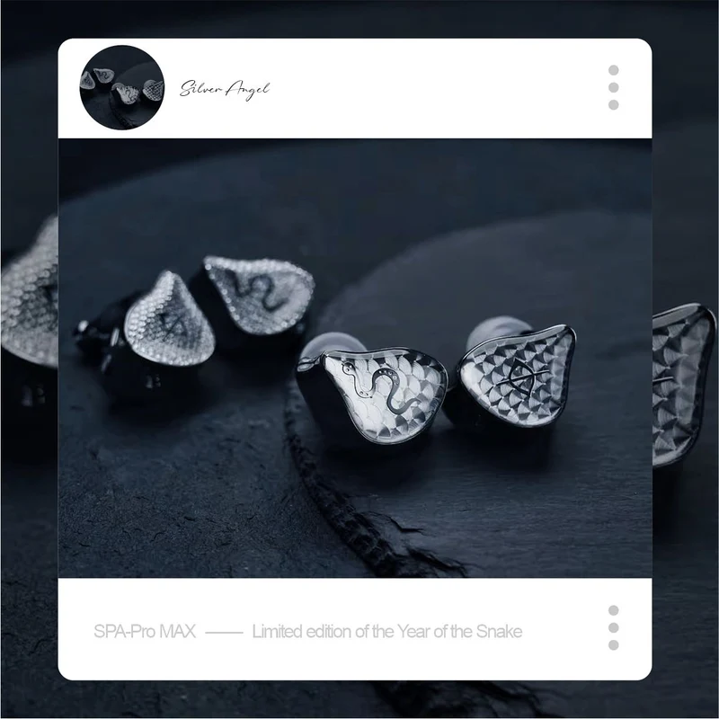 【EarAcoustic Audio SPA-Pro】11.4mm Graphene Diaphragm Dual Magnetic Circuit DD IEM Headphones Earbuds