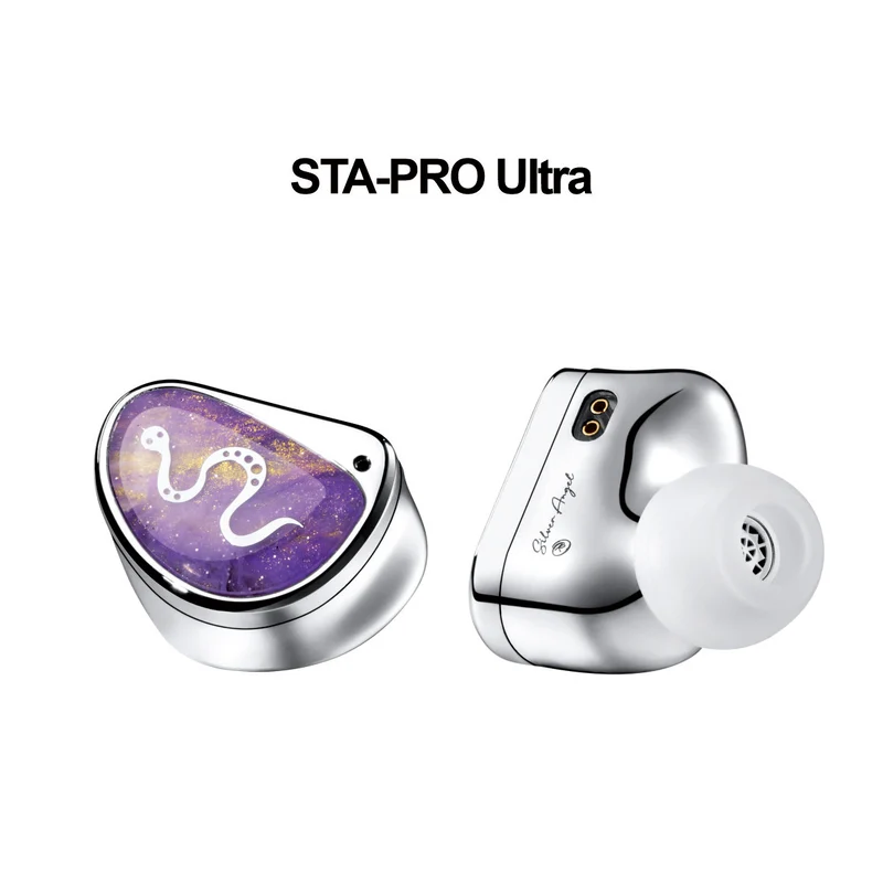 【EarAcoustic Audio STA-PRO Ultra】10mm Dual Magnetic Graphene Diaphragm+6mm Titanium Plated Diaphragm DD IEM Headphones