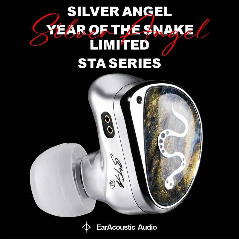 【EarAcoustic Audio STA-PRO MAX】10mm Dual Magnetic LCP Diaphragm+6mm Titanium Plated Diaphragm DD IEM Headphones
