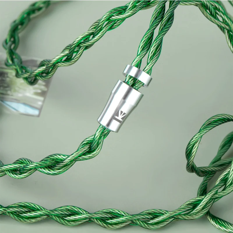 【KBEAR AegisWire】High-purity Silver-plated OFC HiFi headphone Upgrade Cable 3.5mm 4.4mm, 1.2m Long