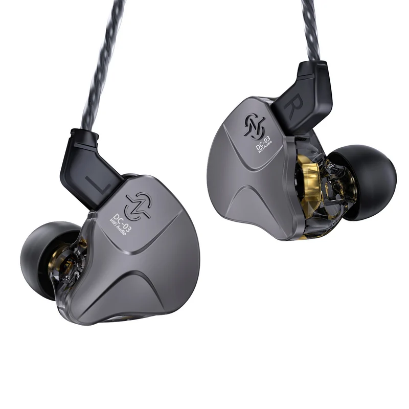 【CCZ DC03 Sonata】 in ear Monitor Dual Magnetic&Dynamic Driver HiFi Earphones