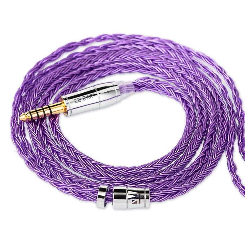 【KBEAR ST18】16-Core Oxygen-free Copper Silver-plated Upgraded Cable 1.2M Long