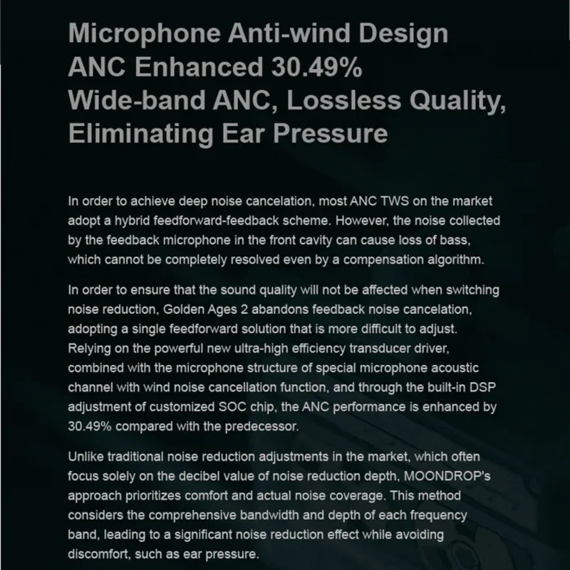 MOONDROP Golden Ages 2 Planar Driver True Wireless Earbuds