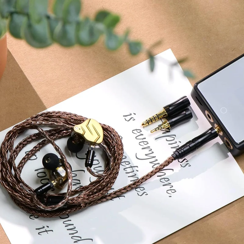 TRIPOWIN Amber Modular Upgrade Cable For IEMS