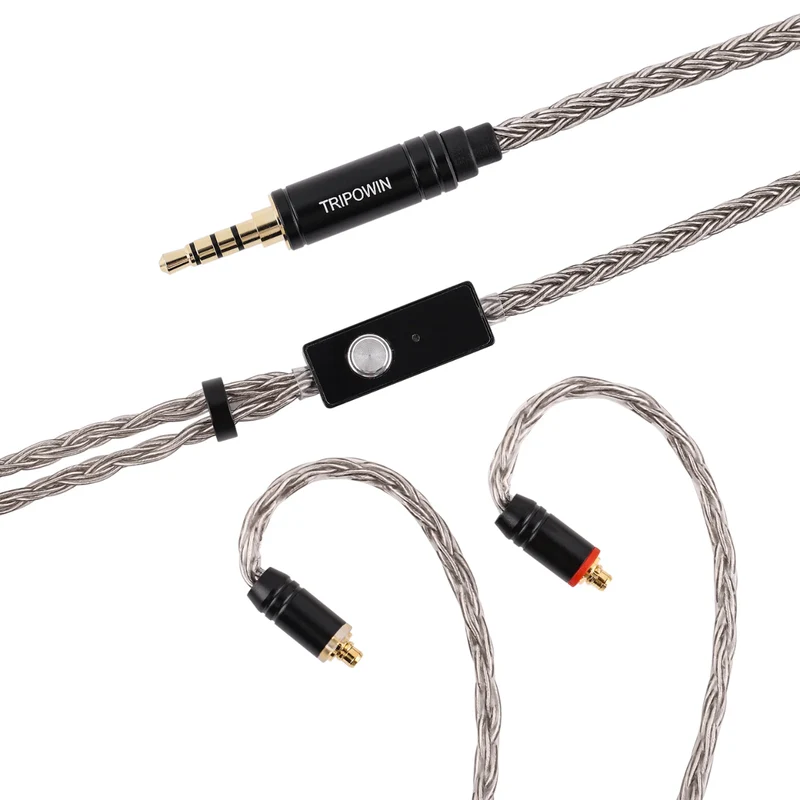 TRIPOWIN Zonie Upgrade Cable With Microphone For IEMS