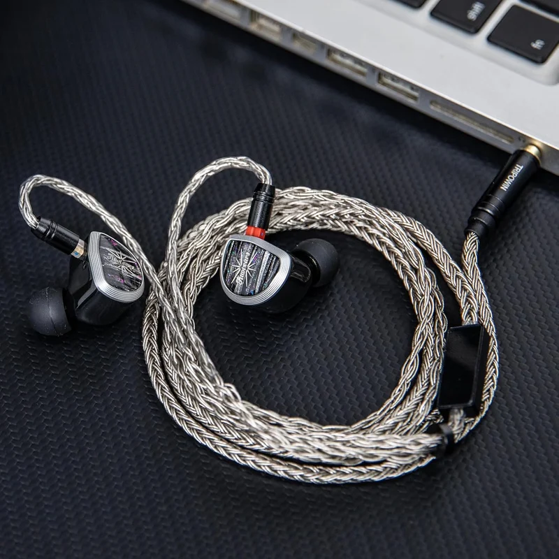 TRIPOWIN Zonie Upgrade Cable With Microphone For IEMS