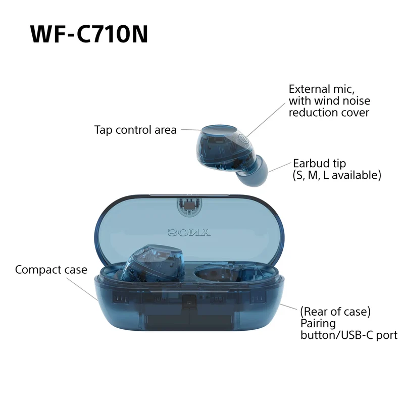 Sony WF-C710N Noise Cancelling True Wireless Earbuds