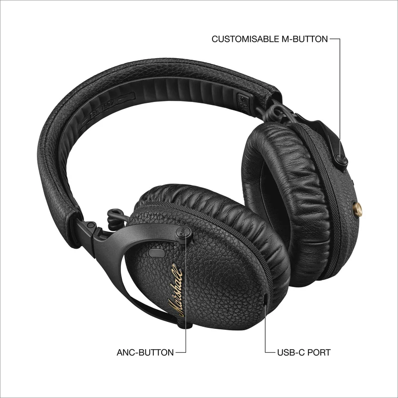 Marshall MONITOR III ANC Over-Ear Wireless Headphone