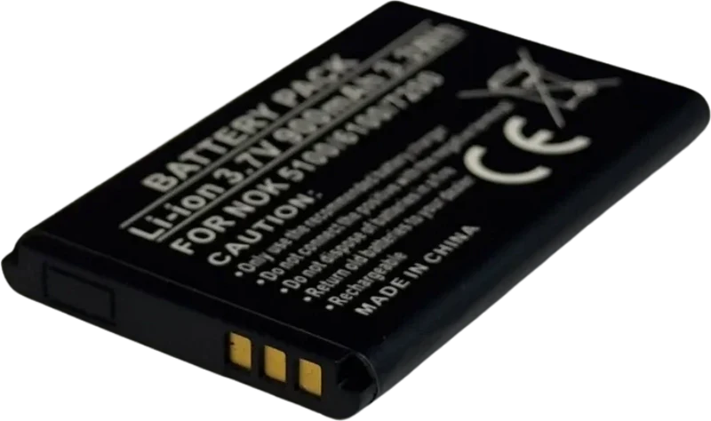 Batterie BL-4C 3.7V 900mAh compatible Nokia et Doro