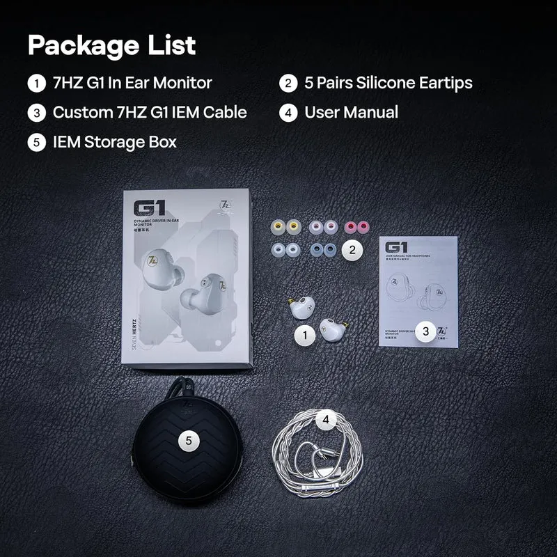 7HZ G1 Type-C IEM With Mic