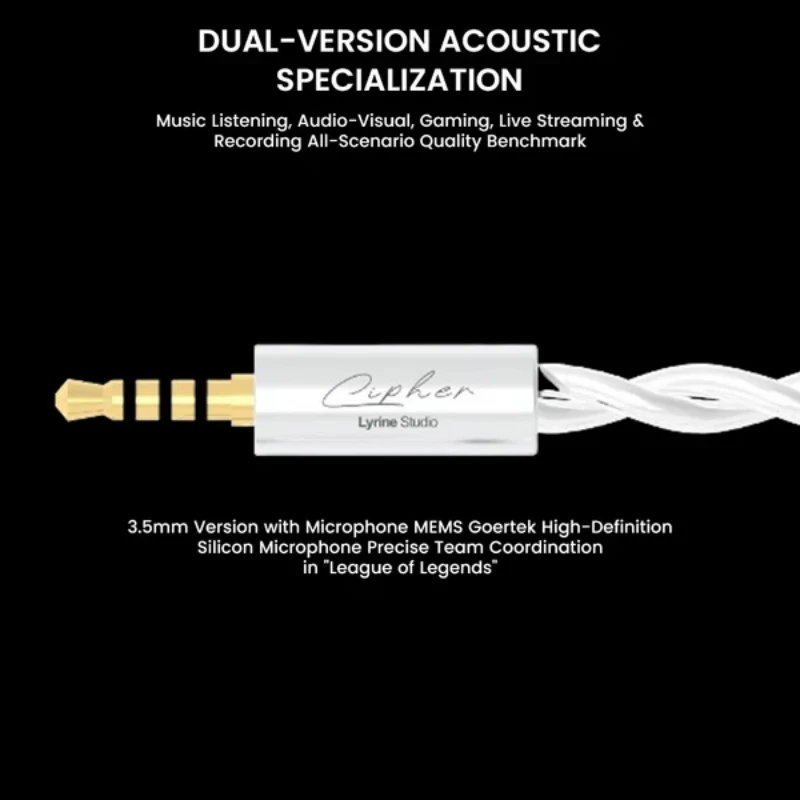 EarAcoustic x Zkaaai Cipher IEM With Mic