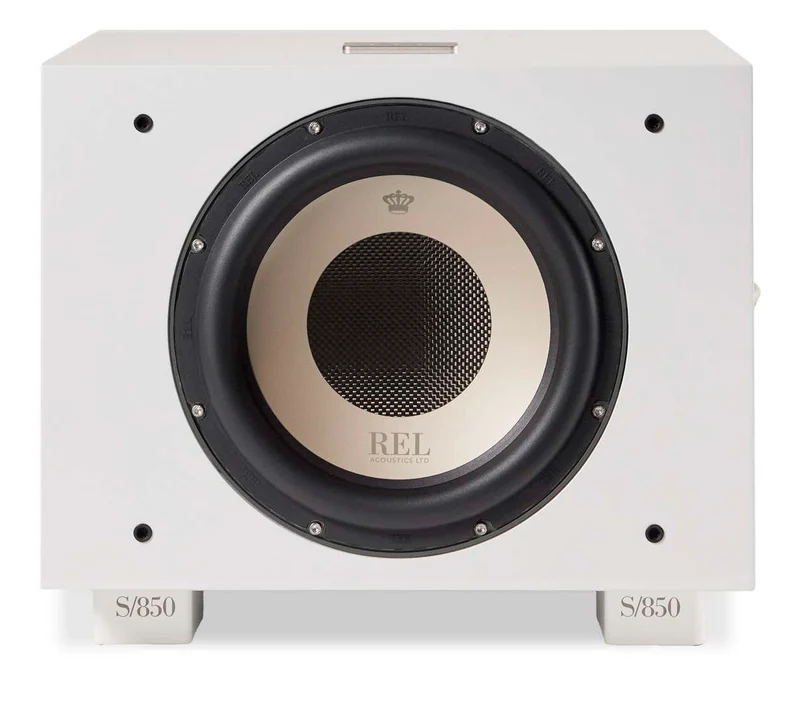 REL S/850 | Caisson de basses 850 Watts Classe D HP de graves de 12''