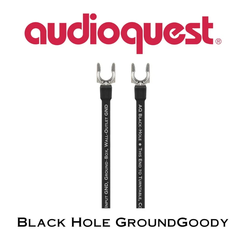 Audioquest Black Hole GroundGoody | Fil de terre dissipant les RF 1.5M (5')