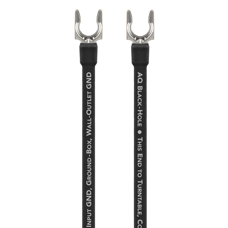 Audioquest Black Hole GroundGoody | Fil de terre dissipant les RF 1.5M (5')