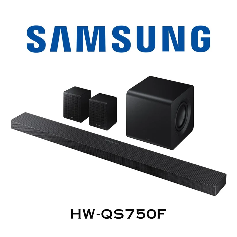 Samsung HW-QS750F | Barre de son 5.1.2 canaux, Sub et HP Surround Sans Fil