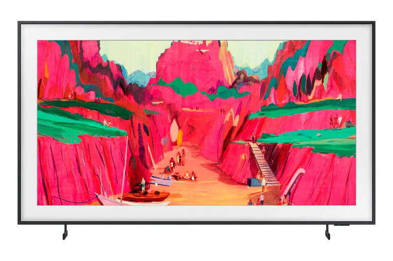 Samsung - The Frame Pro QN75LS03FW - Téléviseur 4K Neo QLED, Antireflet, 144hz, Mode ART, 75 pouces