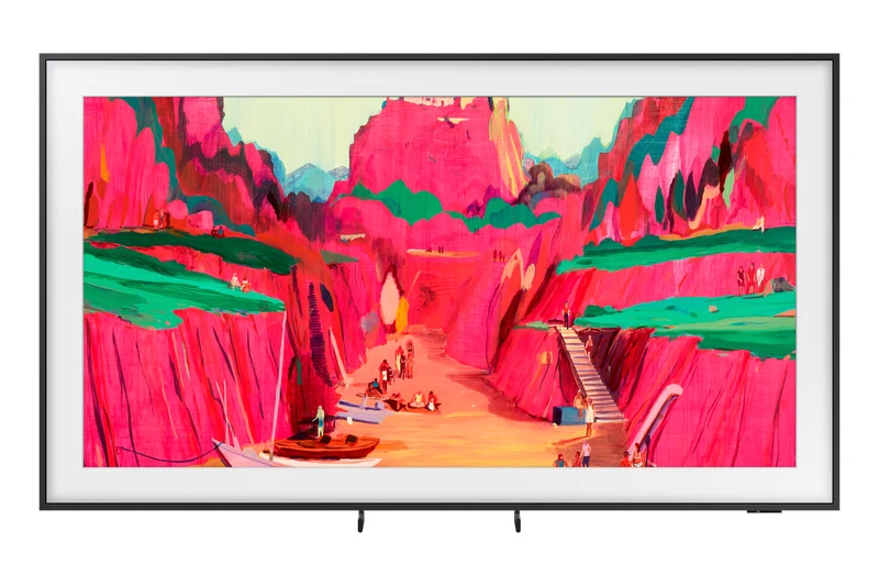 Samsung - The Frame Pro QN75LS03FW - Téléviseur 4K Neo QLED, Antireflet, 144hz, Mode ART, 75 pouces