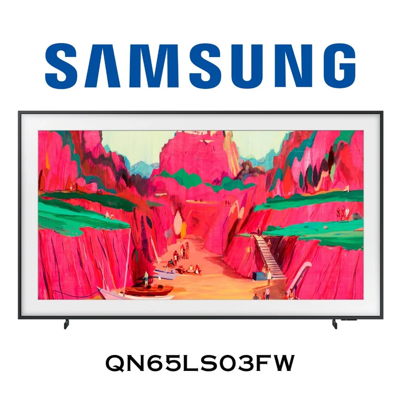 Samsung - The Frame Pro QN65LS03FW - Téléviseur 4K Neo QLED, Antireflet, 144hz, Mode ART, 65 pouces