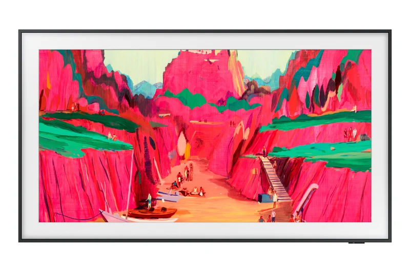 Samsung - The Frame Pro QN65LS03FW - Téléviseur 4K Neo QLED, Antireflet, 144hz, Mode ART, 65 pouces