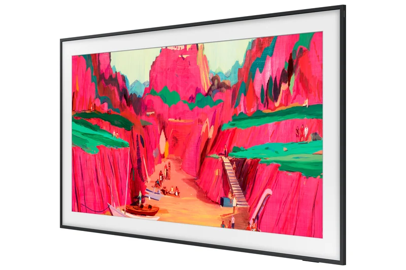 Samsung - The Frame Pro QN65LS03FW - Téléviseur 4K Neo QLED, Antireflet, 144hz, Mode ART, 65 pouces
