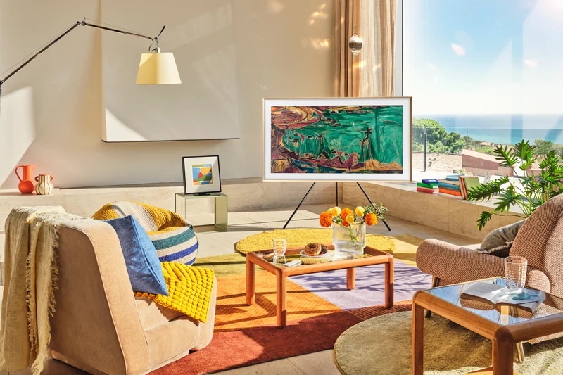 Samsung QN65LS03F - Téléviseur 65'' QLED 4K The Frame, 120Hz, Art Mode, VisionAI, NQ4 Gen2