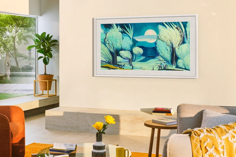 Samsung QN65LS03F - Téléviseur 65'' QLED 4K The Frame, 120Hz, Art Mode, VisionAI, NQ4 Gen2
