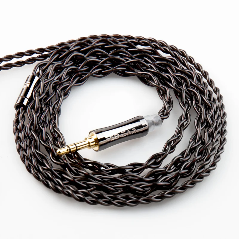 【KBEAR ST7——Clearance】4 Cores 4N OFC Mixed Silver-plated OFC Upgraded Cables 1.2m Long