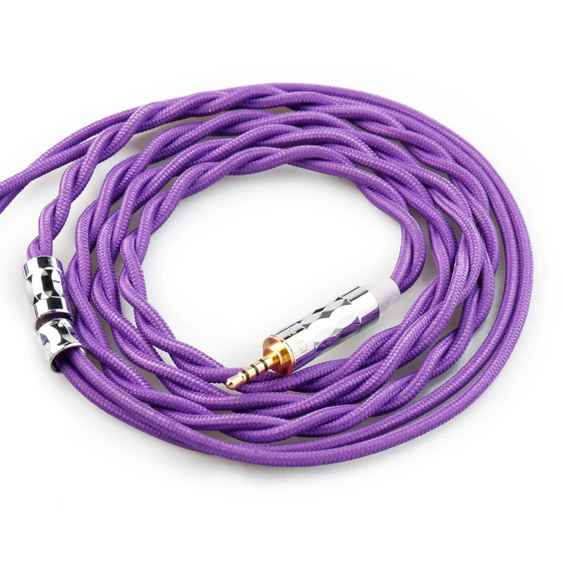 【KBEAR ST5——Clearance】4N Pure Silver + 4N OFC Mixed Upgraded Cable 1.2m Long