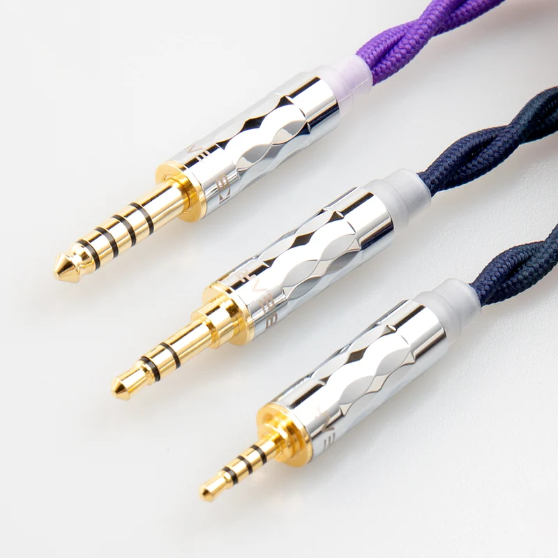 【KBEAR ST5——Clearance】4N Pure Silver + 4N OFC Mixed Upgraded Cable 1.2m Long
