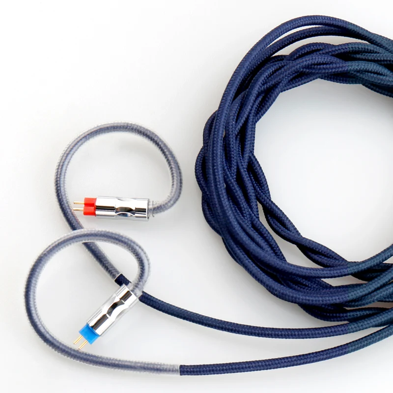【KBEAR ST5——Clearance】4N Pure Silver + 4N OFC Mixed Upgraded Cable 1.2m Long