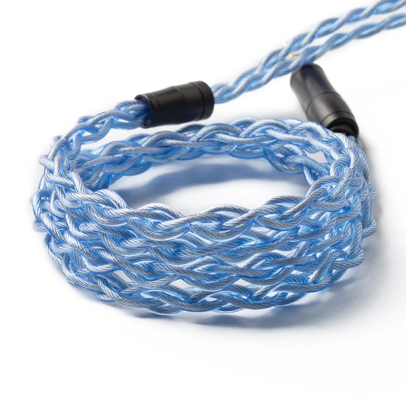 【KBEAR Glaze——Clearance】High purity OFC Silver-plated Upgraded Cables 4 Cores 35 Strands 1.2m Long