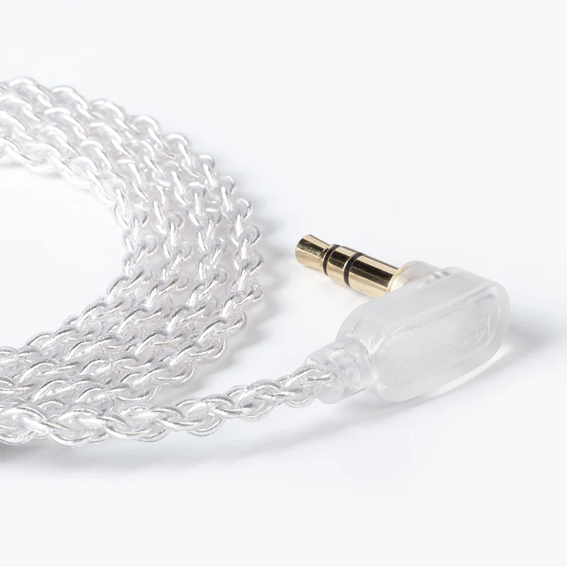 【KBEAR Refreshing——Clearance】4 Strands 5N Silver-plated OFC Upgraded Cables 1.2M Long