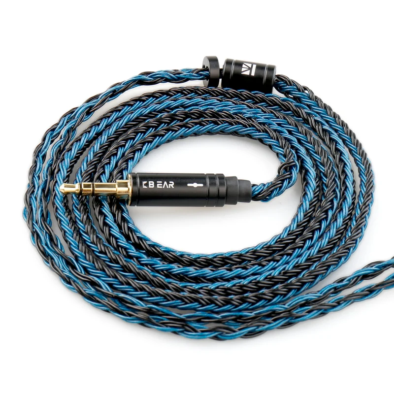 【KBEAR ST16】16 Cores 5N OCC Silver-plated Upgrade Cable 1.2M Long