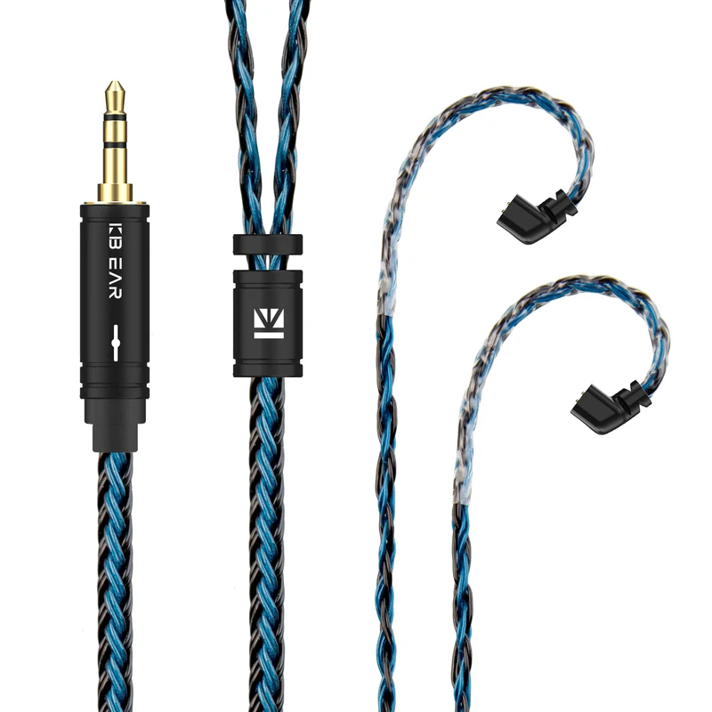 【KBEAR ST16】16 Cores 5N OCC Silver-plated Upgrade Cable 1.2M Long