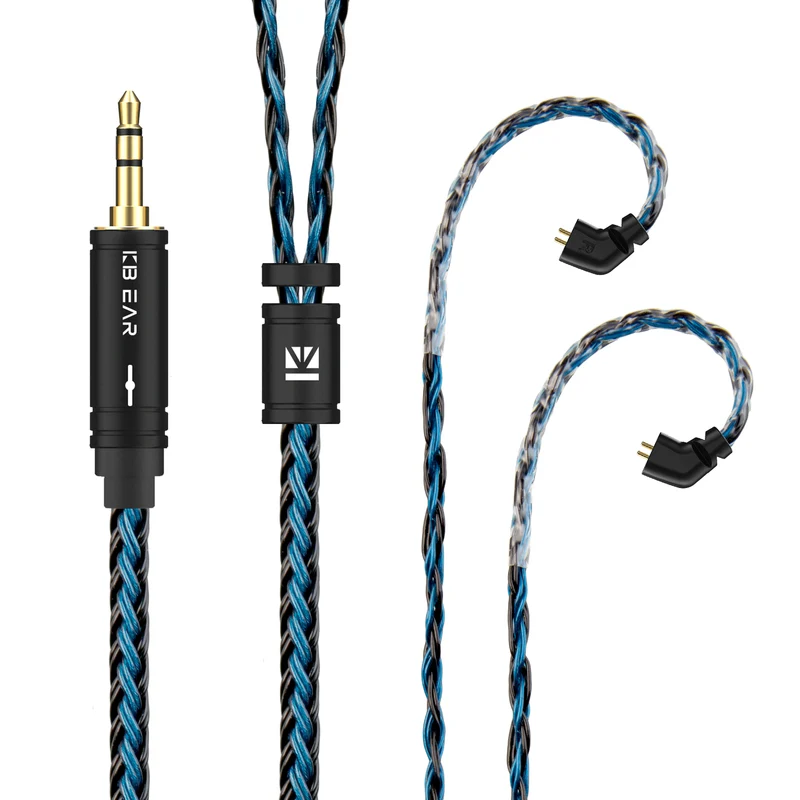 【KBEAR ST16】16 Cores 5N OCC Silver-plated Upgrade Cable 1.2M Long