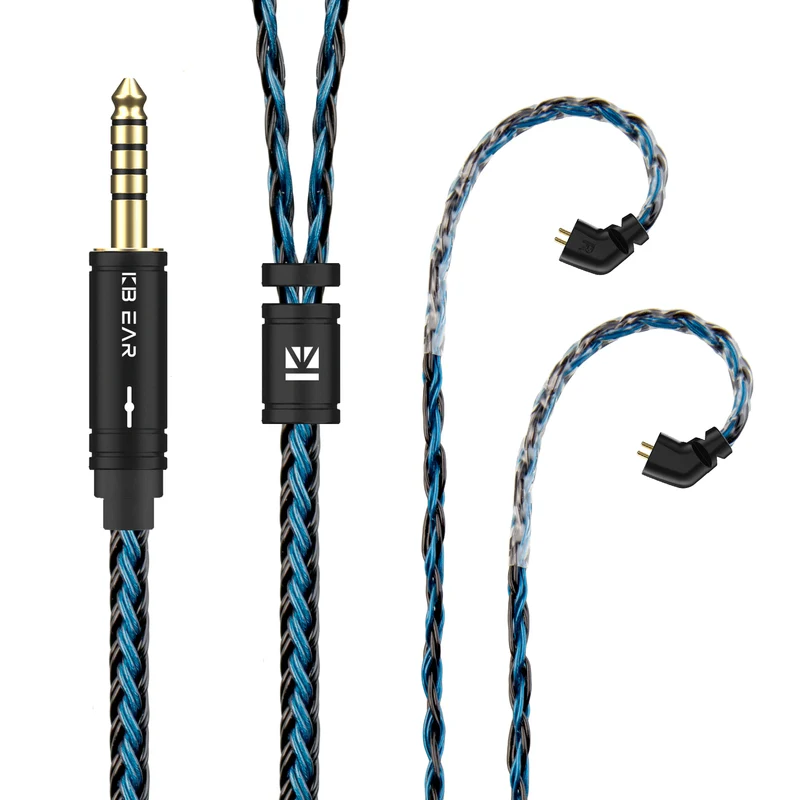 【KBEAR ST16】16 Cores 5N OCC Silver-plated Upgrade Cable 1.2M Long