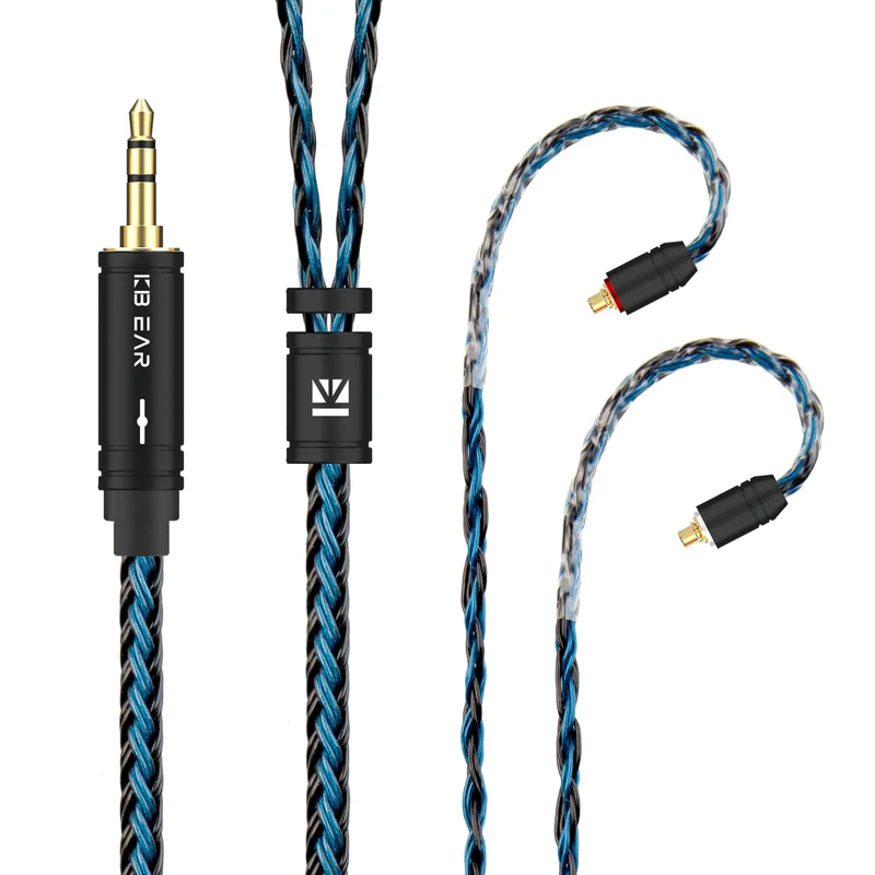 【KBEAR ST16】16 Cores 5N OCC Silver-plated Upgrade Cable 1.2M Long