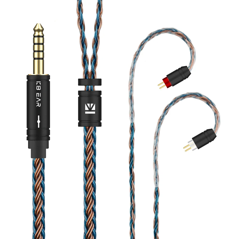【KBEAR ST16】16 Cores 5N OCC Silver-plated Upgrade Cable 1.2M Long