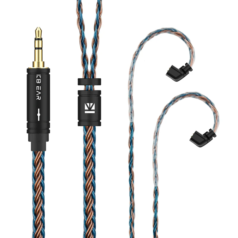 【KBEAR ST16】16 Cores 5N OCC Silver-plated Upgrade Cable 1.2M Long