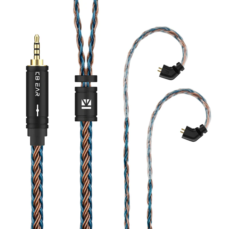 【KBEAR ST16】16 Cores 5N OCC Silver-plated Upgrade Cable 1.2M Long